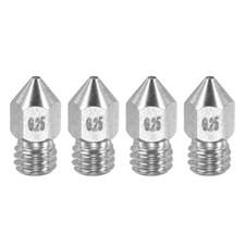 4 x MK8 Nozzles 0.25mm 3D Printer Extruder Nozzle for 1.75mm Filament picture