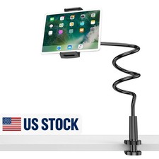 Gooseneck Tablet Holder for Bed Hands-Free Reading on Bed Headboard for Pad picture
