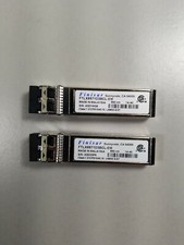 Lot of 2 Finisar FTLX8571D3BCL-EM 10GE 10Gb/s  Multimode SFP+ optic picture
