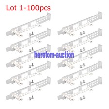 Lot H24564-002 Long Full Height Brackets for Intel X520-DA2 X520-SR2 X710-DA2 picture