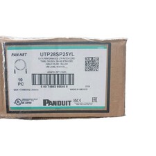 Panduit - UTP28SP25YL - Panduit Cat.6 UTP Patch Network Cable - 25 ft - Yellow - picture
