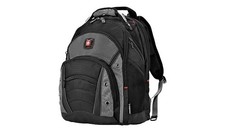 Synergy 16 Inch Black Grey Laptop Backpack With Triple Protect Compartment picture