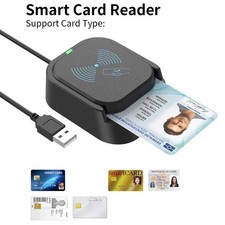 Plug Play USB Reader Contactless Intelligent IC Card Reader for Multiple Systems picture