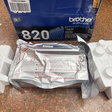 GENUINE BROTHER TN820 BLACK TONER CARTRIDGE - 3000 PAGES - New Never Used picture
