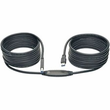 Tripp Lite by Eaton USB 3.0 SuperSpeed Active Repeater Cable (A to B M/M) 25 ft. picture