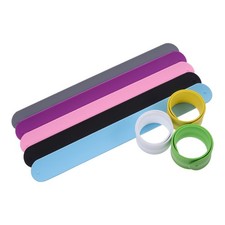8 Pcs Silicone Snap Ring Tie Elastic Bands Small Reusable Cord Straps picture