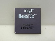 Intel i486SX 33 CPU  picture