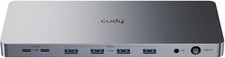 Cudy USB 3.2 Gen 2 Dual 4K 60Hz Display Docking Station, Up to 2 Monitor Display picture