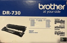 Brother Genuine DR-730 Mono Laser Drum Unit DR730 Black. OPEN BOX  picture
