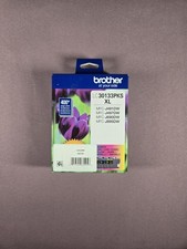 Brother LC30133PKS XL Magenta, Cyan, & Yellow Ink Cartridges, best by- 7/27- NEW picture