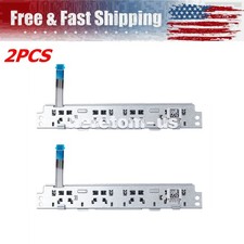 2PCS L+R Touchpad Mouse Buttons For Dell Latitude 7300 7400 N07R2 0N07R2 Silver picture