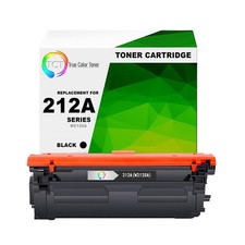 212A Black Toner Cartridge Compatible Laser Printer Replacement W2120A 1-Pack picture