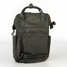 Baggallini Commuter Laptop Backpack RFID Gray Travel 15x12 Secure picture