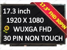 HP Probook 470 G3 / G4 / G5 / G7 FHD IPS LCD Screen 30 pin Matte LED Display picture