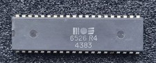 MOS 6526R4 CIA Chip for Commodore 64 / 128 – Original Vintage IC GENUINE PART picture