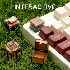 Interactive Minecraft Piston Artisan Keycap picture