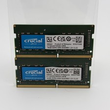 Crucial 32GB (2x16GB) DDR4-3200 SO-DIMM 260-Pin CL22 CT16G4SFS832A.C8FB picture