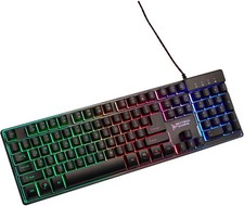 Skytech Gaming Classic K-1000 RGB Gaming Keyboard, 104 Keys USB Wired Keyboard picture