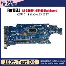 LA-G892P 06RVRC 05T75M With Mainboard For Dell 5400 I5 I7 Laptop Motherboard picture