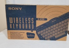 Sony WebTv Wireless Keyboard KI-W200 New picture