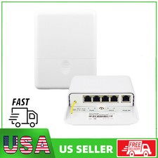 5 Port Gigabit PoE Passthrough Switch Outdoor Ethernet Extender Up to 100m/328ft picture