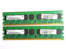 2GB (2x1GB) Qimonda HYS72T128020HU-3S-B DDR2 667Mhz PC2-5300E ECC RAM picture