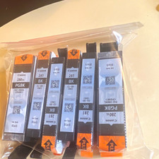 Canon PGI-280XL PGBK & CLI-281 BK Black Inkjet Ink Cartridges 280XL/281 picture