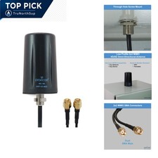 Low Profile 4G LTE 5G 2x2 MIMO Omni Antenna for Cellular Routers Modems picture