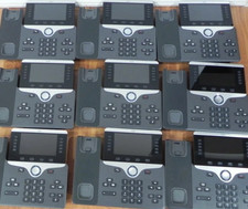 Lot of 10 Cisco CP-8841-K9 IP VoIP Phones w/ Handsets & Stands picture