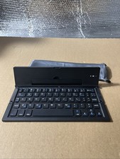 Geyes Folding Bluetooth Keyboard Aluminum Alloy Housing Black For Devices picture