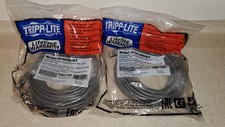 TRIPP-LITE N105-050-GY Cat5e 50ft Cable Male to Male Sealed Bag Ship FAST FREE picture