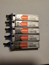 Fiberstore sfp-bxmmf 1.25g bidi 1310/ 1550 3km  * CO Tranceivers Lot of 5 picture