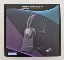 Yealink WH64 Hybrid  Mono Charging Stand | DECT& Bluetooth Wireless Headset New picture