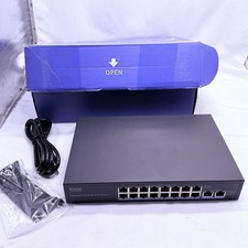 18-Port 2.5G Ethernet Switch with Dual 10GBASE-T Port, Vimin 16X 2.5G +2 x 10Gb picture