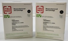 *C1) Lot 2 Tru Red Inkjet Color Cartridge TR8280B001 (CL-246XL) picture