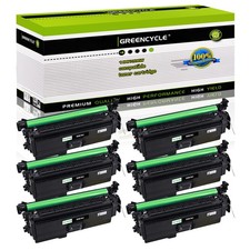 6PK CE260A Black Toner for HP 647A Color LaserJet Enterprise CP4525dn CM4540 MFP picture