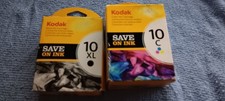 Kodak 10C Colour Ink & Kodak 10XL Black Cartridge New & Sealed  picture