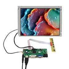 HD DVI VGA  LCD Controller Board 10.4inch G104SN02 800X600 LCD Screen Display picture