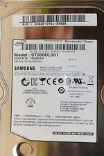 HD503HI ST500DL001 P/N:A4523-C721-B70D5 S/N:S23CJR0D300081 Samsung 500GB picture
