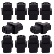 (10PACK) IEC 320 C13 to C13 AC Adapter Female to Female picture