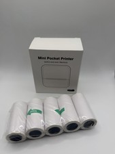 Luck Jingle S1 Mini Pocket Printer Bluetooth Wireless Thermal Photo Label Maker picture