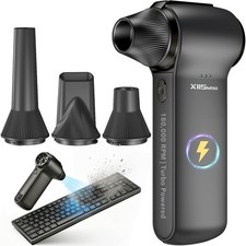 Compressed Air Duster, 180000RPM Rechargeable Cordless Electric Blower picture