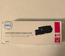 Dell Genuine XMX5D Magenta Laser Toner for 1250 1350 1355 C1760 C1765 picture