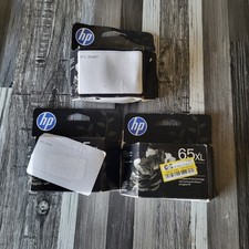 (3-PACK) HP 65XL Black Ink Cartridge - N9K04AN - Exp Date 10/27 NEW picture