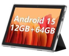 10.1 Inch Tablet, Android 15 Tablets 12GB(4+8) RAM / 64GB ROM / 1TB SD Card E... picture