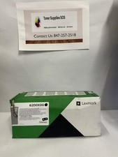 Lexmark 62D0X0G Extra High Yield Black Toner Cartridge 45,000 Page Damage BOX picture