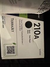 HP 210A W2100A Black Toner 4201 4301 TerraJet picture