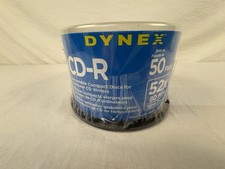 Dynex CD-R 50 Discs 80 Min 700MB Brand New picture