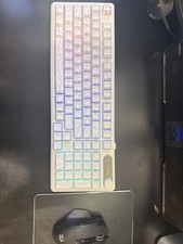 magegee gk960 tri mode 98 keys keyboard with rgb and volume knob picture