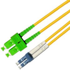 25 Meter SC/APC-LC/UPC Duplex Fiber Jumper picture